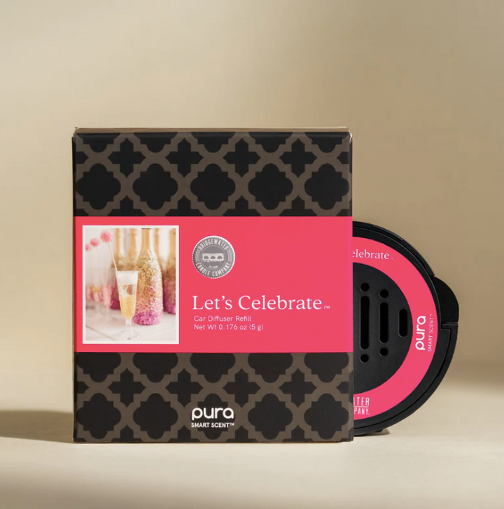 Pura Car Diffuser Refill - Let's Celebrate (Bridgewater Candle Company)