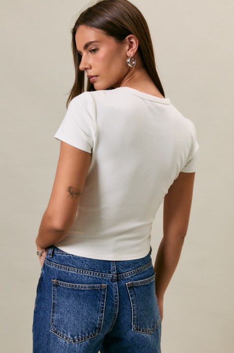 Golden Doodle Graphic Cropped Tee
