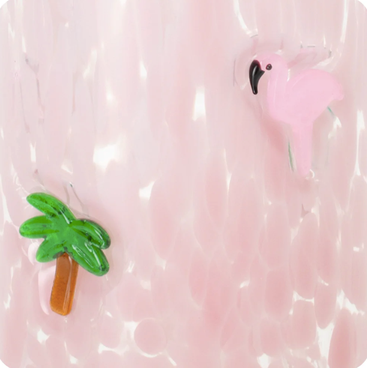 Swig - Flamingos Icon Glass 17oz.