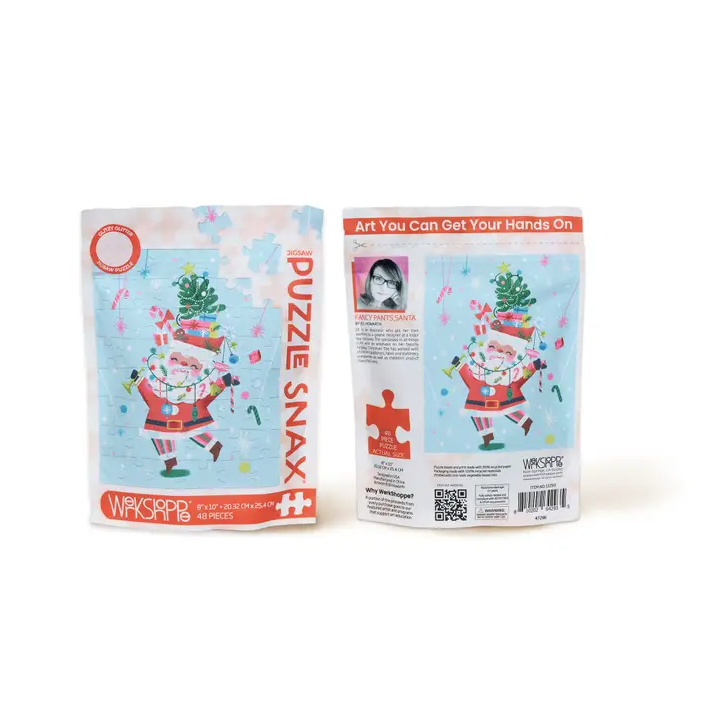 Fancy Pants Santa 48 Piece Christmas Puzzle