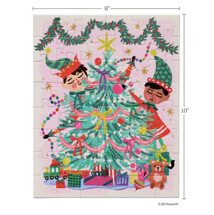 Elfing Around 48 Piece Puzzle
