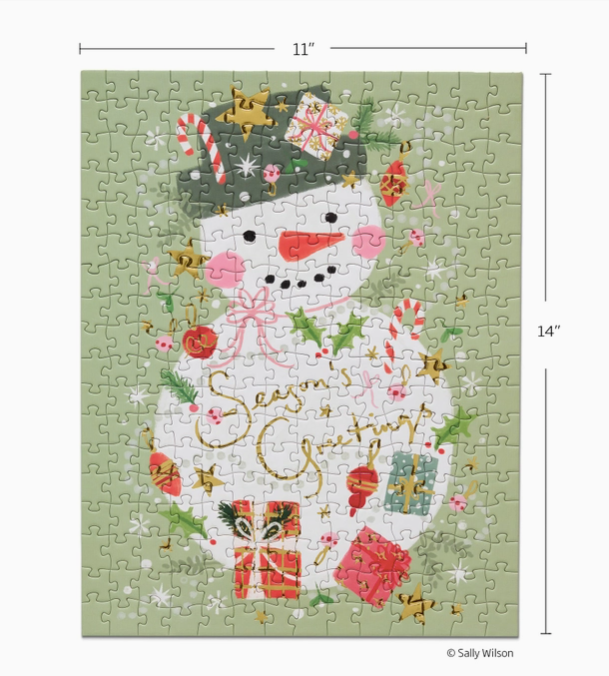 Christmas Wishes 250 Piece Puzzle Set of 3