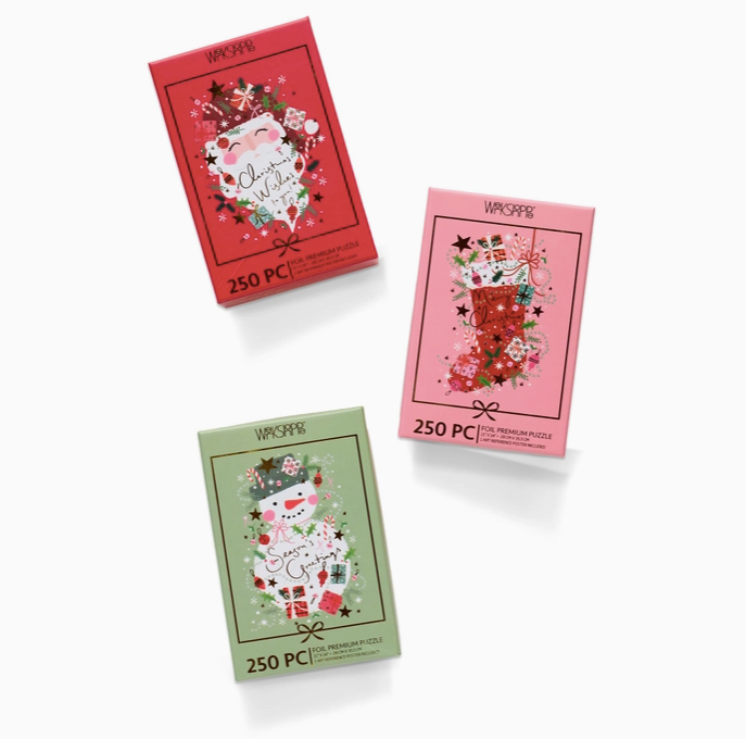 Christmas Wishes 250 Piece Puzzle Set of 3