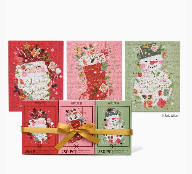 Christmas Wishes 250 Piece Puzzle Set of 3