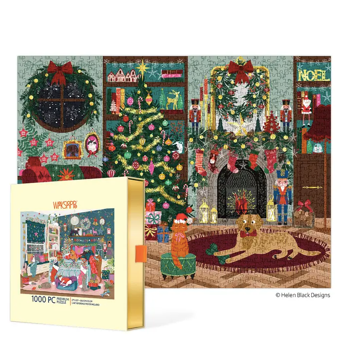 Festive Family Room 1000 Piece Puzzle