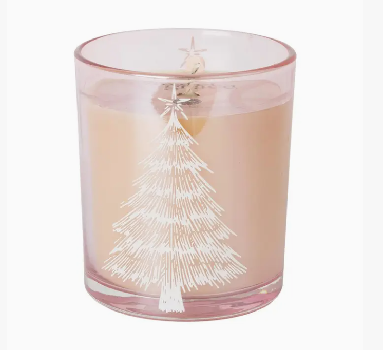 Sweet Grace Pink Tree Candle #079