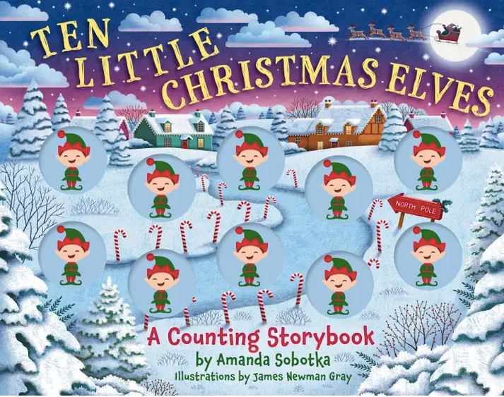 Ten Little Christmas Elves Book