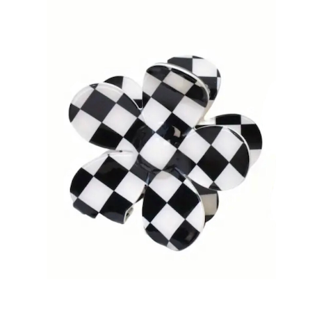 Tia - 3" Flower Hair Claw Clip