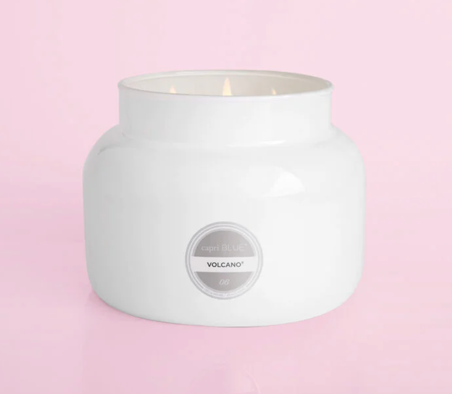 capri BLUE - Volcano White Signature Candle 28 oz.