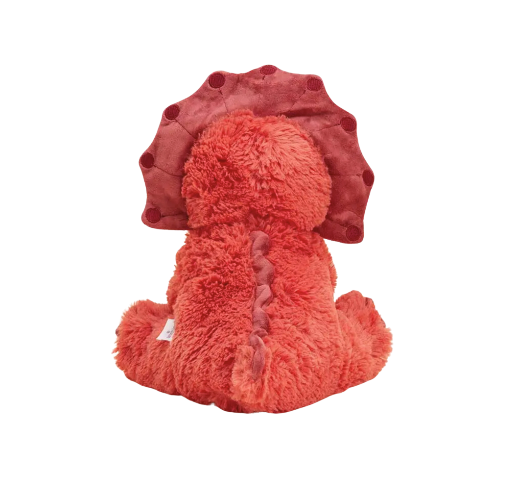 Warmies - Red Triceratops Dinosaur