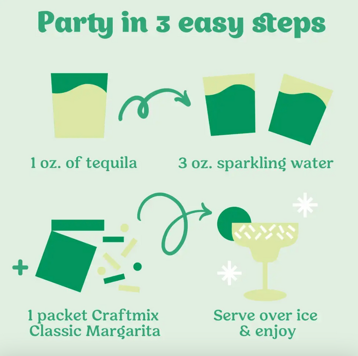 Craftmix - Classic Margarita Cocktail / Mocktail Mixer