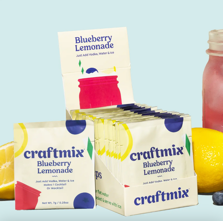 Craftmix - Blueberry Lemonade Cocktail / Mocktail Mixer