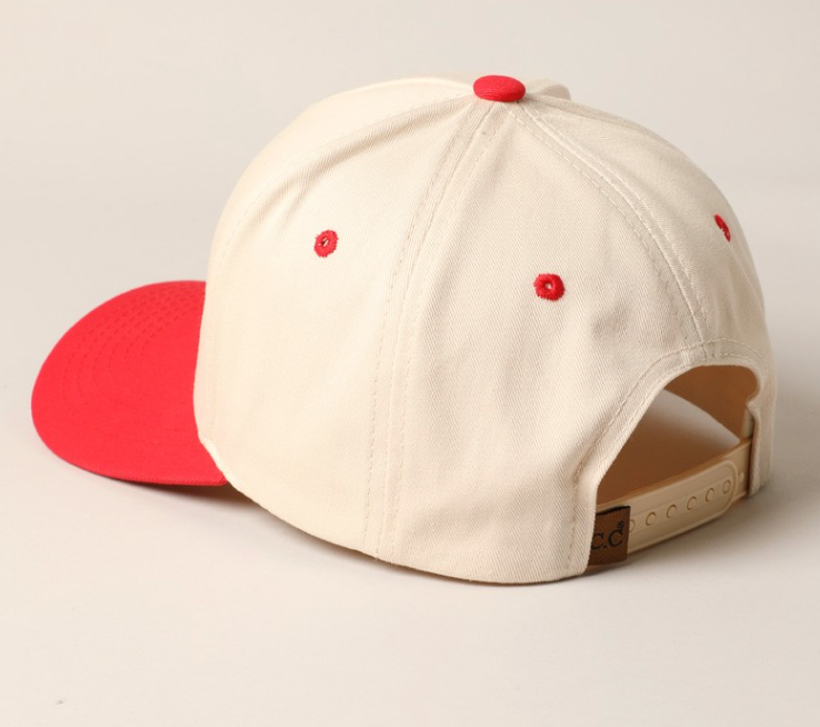 Upside Down Texas Trucker Hat - (Red)