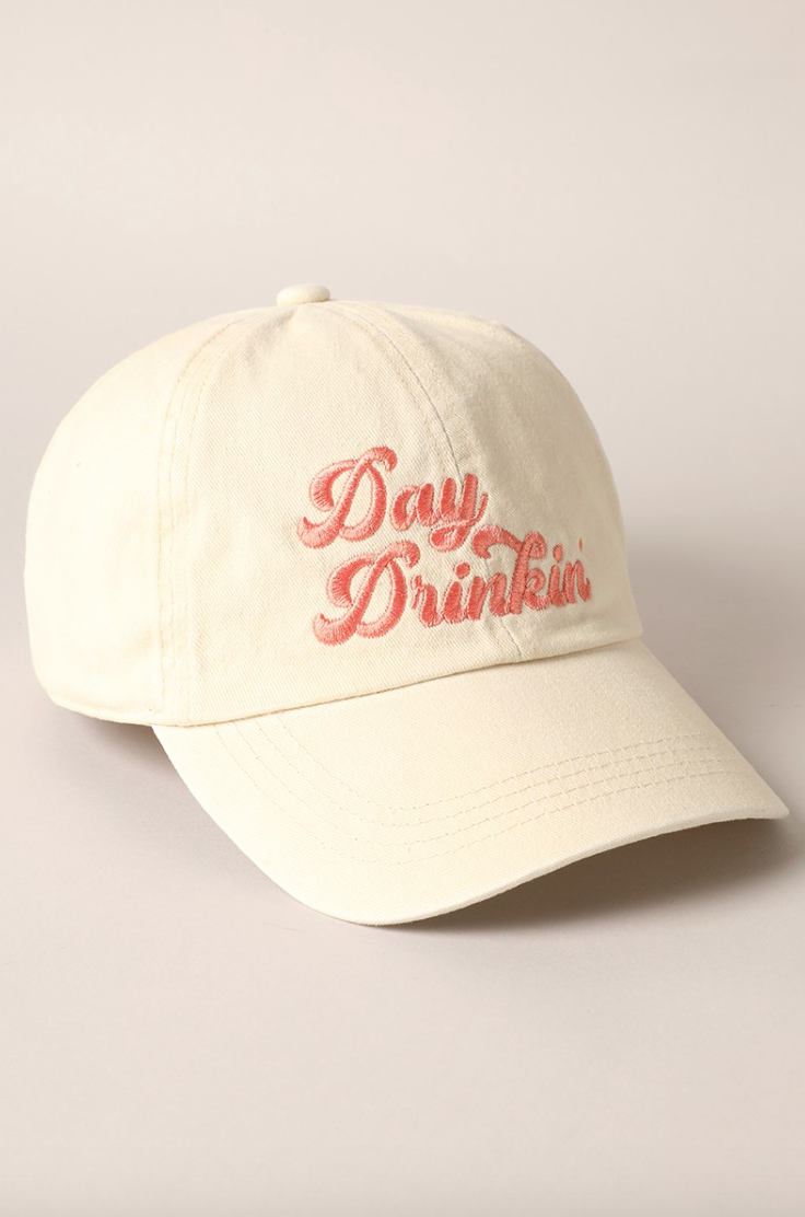 Day Drinkin' Baseball Cap (Beige)