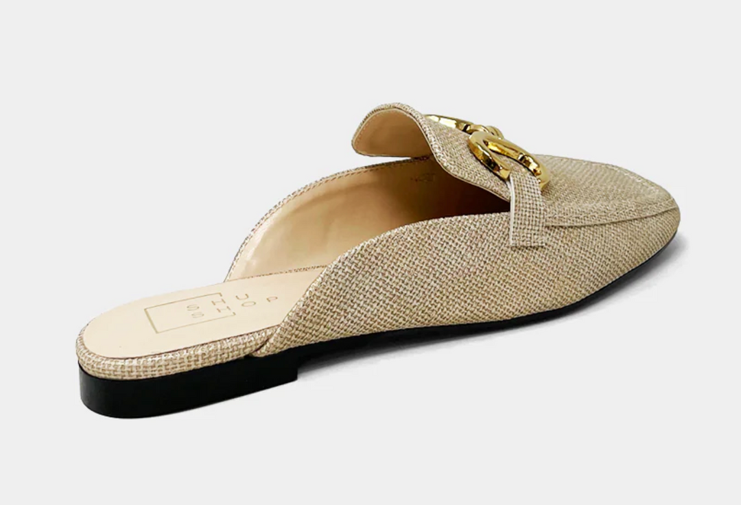 Andromeda - Gold Slip On Loafers