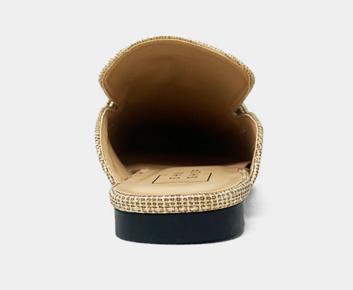 Andromeda - Gold Slip On Loafers