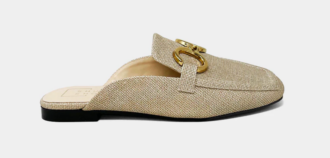 Andromeda - Gold Slip On Loafers