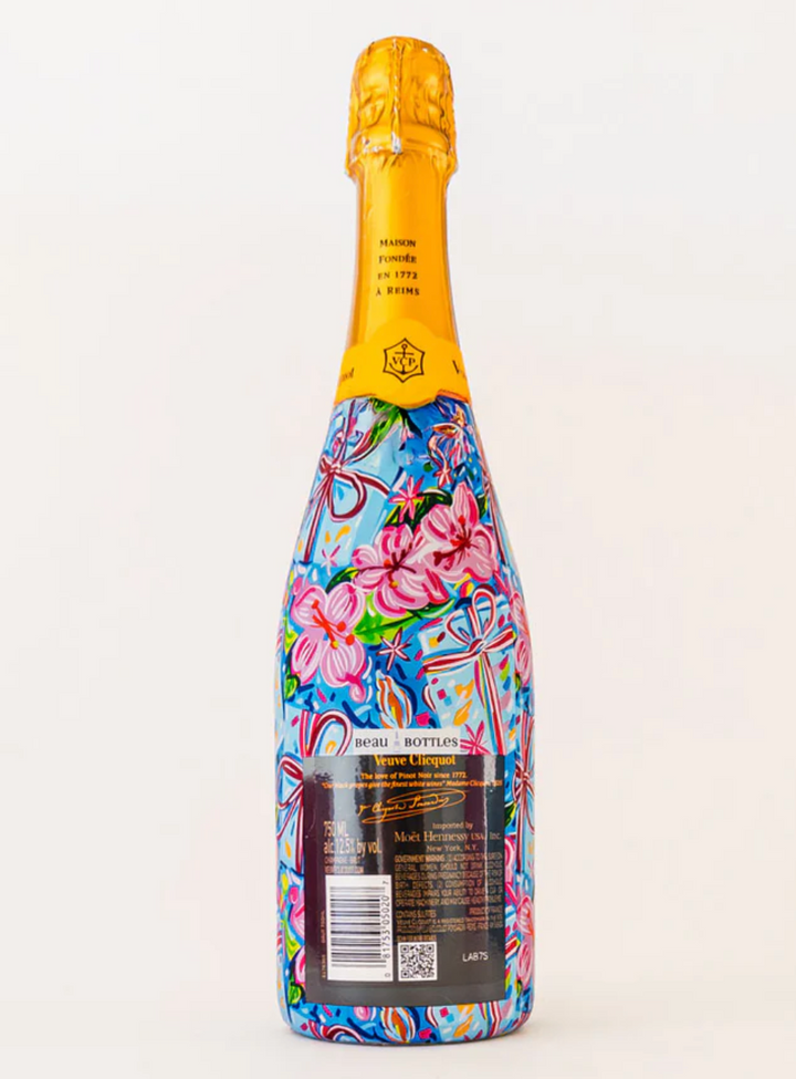 Beau Bottles - Preppy Happy Birthday Brushed Presents (Veuve Edition)