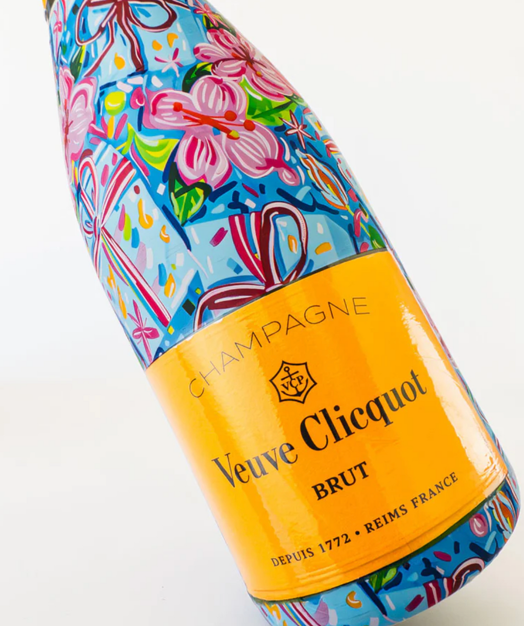 Beau Bottles - Preppy Happy Birthday Brushed Presents (Veuve Edition)