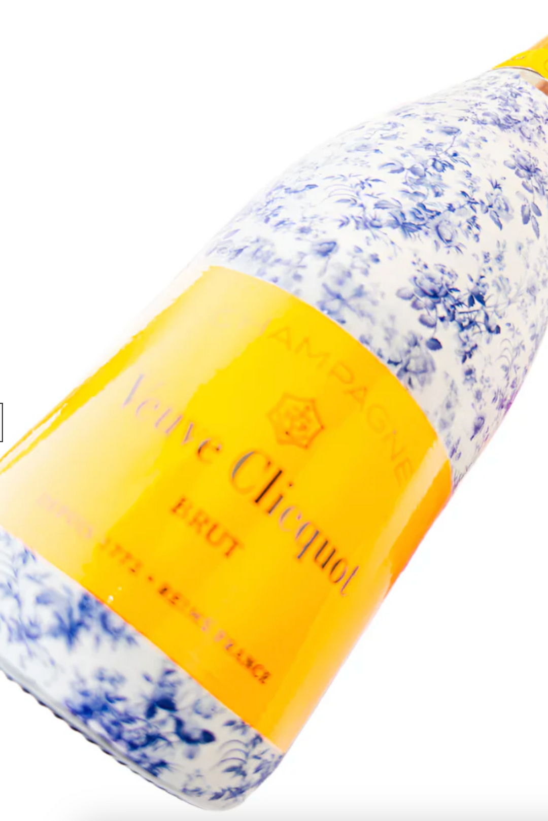 Beau Bottles - Grandmillenial Blue Floral (Veuve Edition)