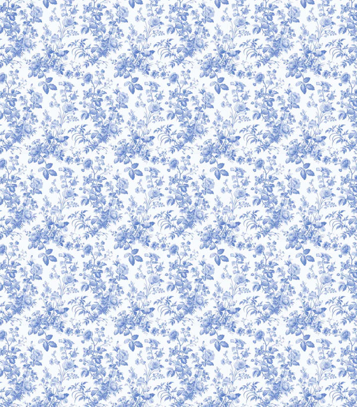 Beau Bottles - Grandmillenial Blue Floral (Veuve Edition)