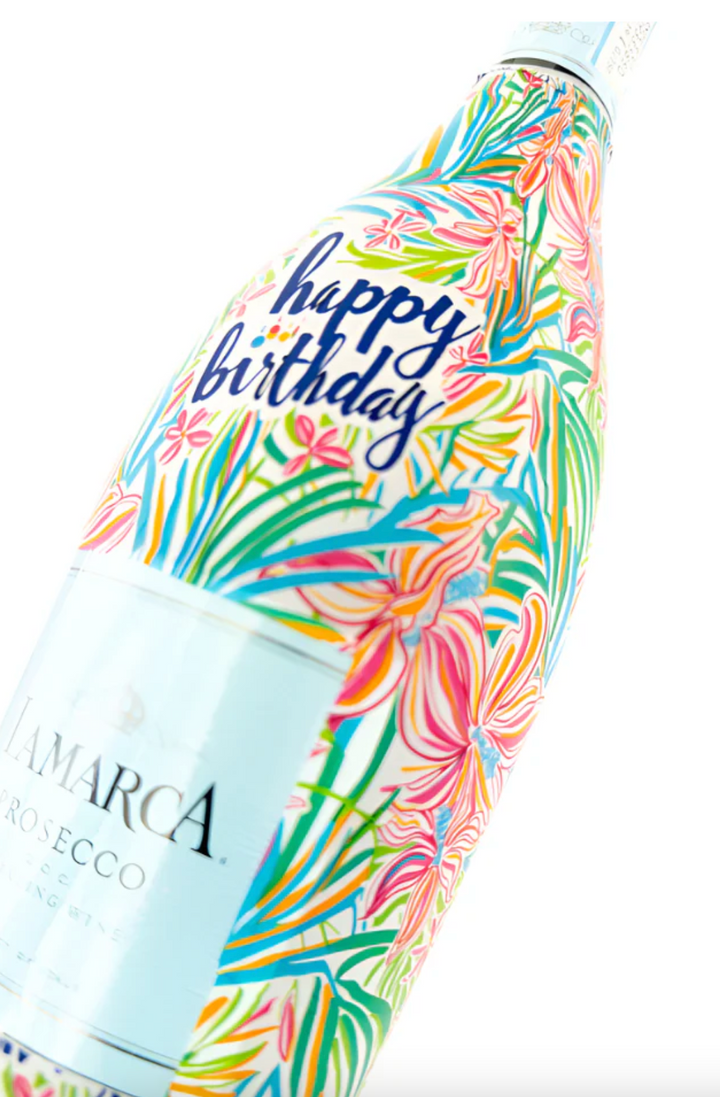 Beau Bottles - Happy Birthday Floral (La Marca Edition)