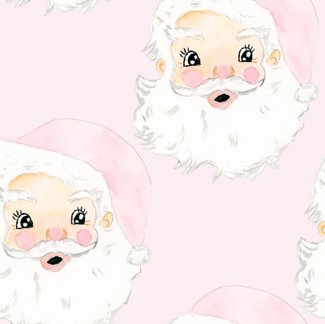 Beau Bottles - Limited Edition Watercolor Pink Santa (Veuve Edition)