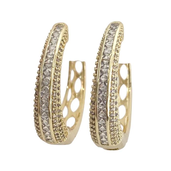 Gemelli - Jules Rhinestone Earrings