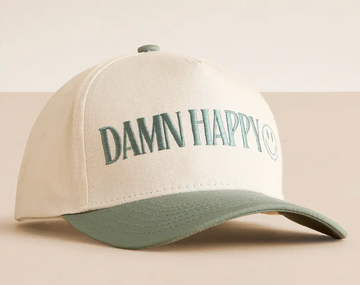 Damn Happy Trucker Hat