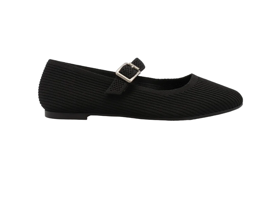 Brita - Mary Jane Flat (Black)