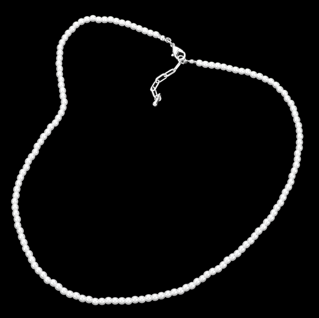 Ashli - Petite Pearl Necklace