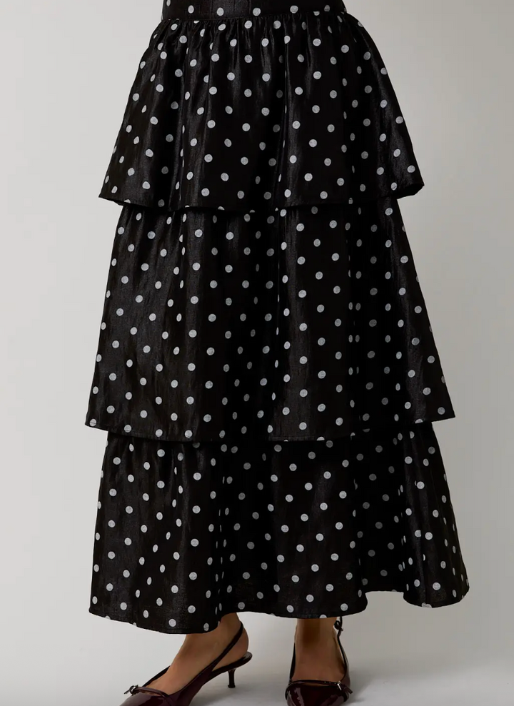 Tinsley - Polka Dot Maxi Skirt Set