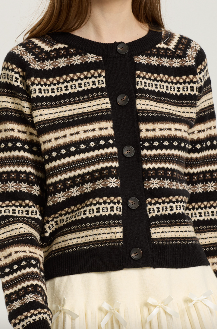 Pia - Button Up Cardigan