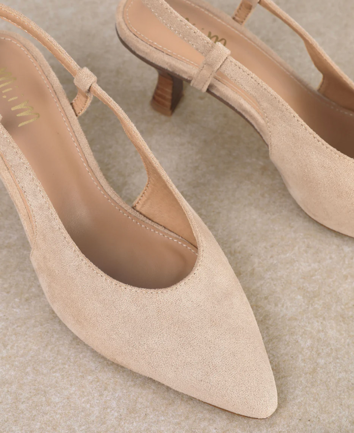 Miracle Mile - Kitty Heel (Beige)