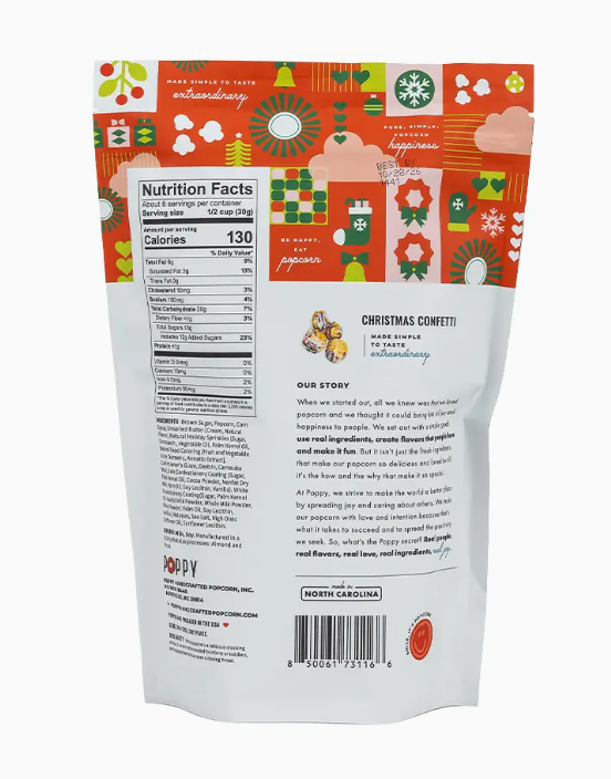 Poppy Popcorn - Christmas Confetti
