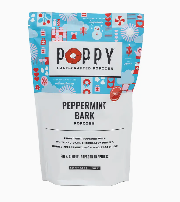 Poppy Popcorn - Peppermint Bark