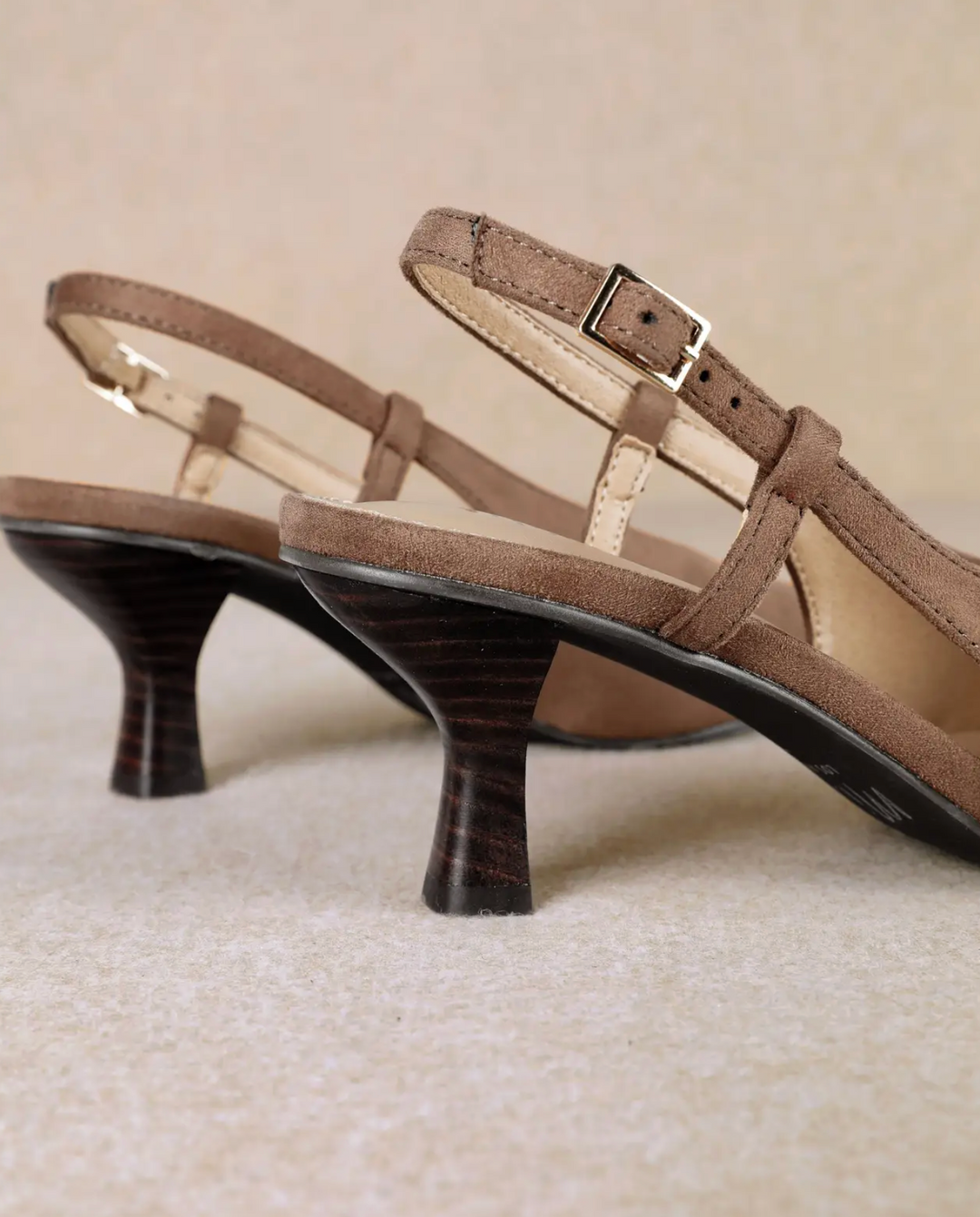 Miracle Mile - Kitty Heel (Brown)