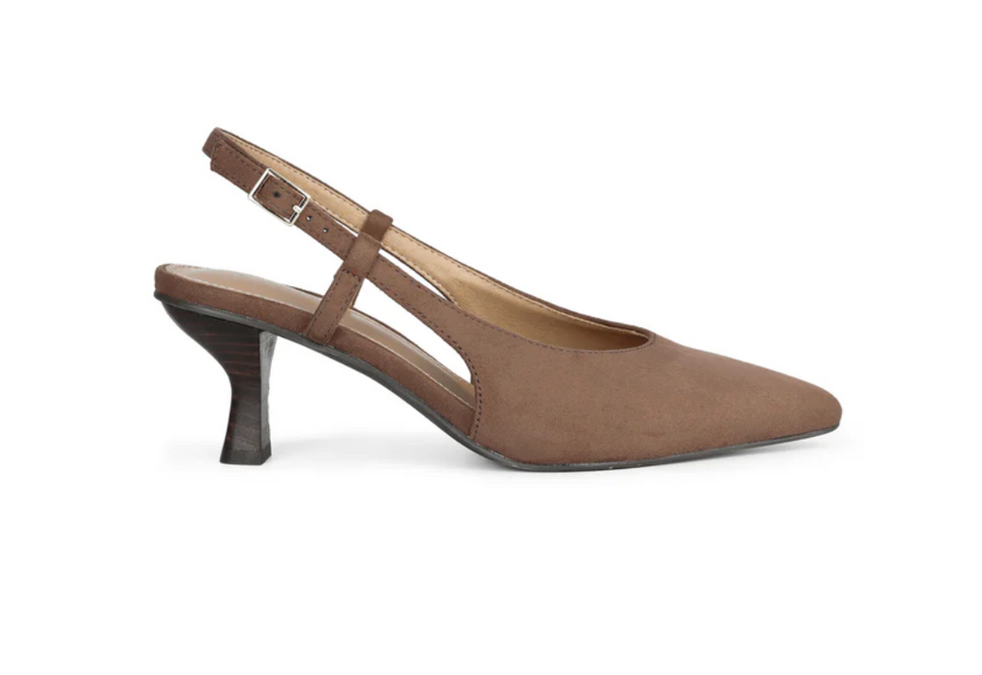 Miracle Mile - Kitty Heel (Brown)