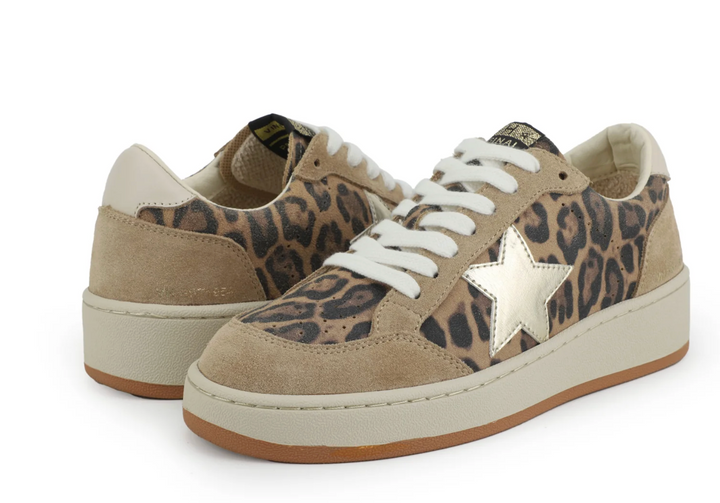 Vintage Havana - Noah Wild Leopard Sneakers