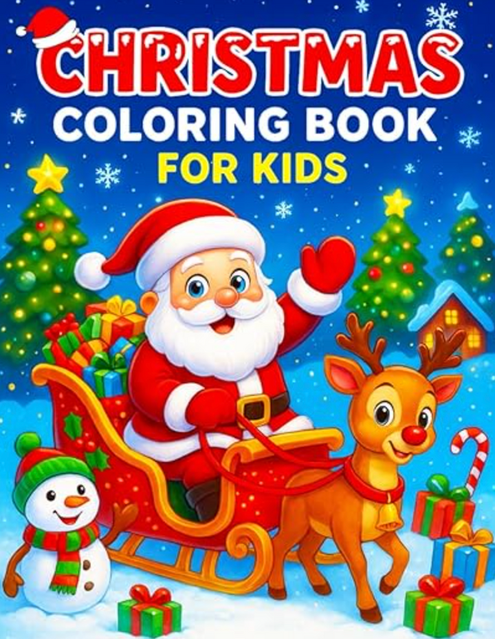 Christmas Coloring Book For Kids