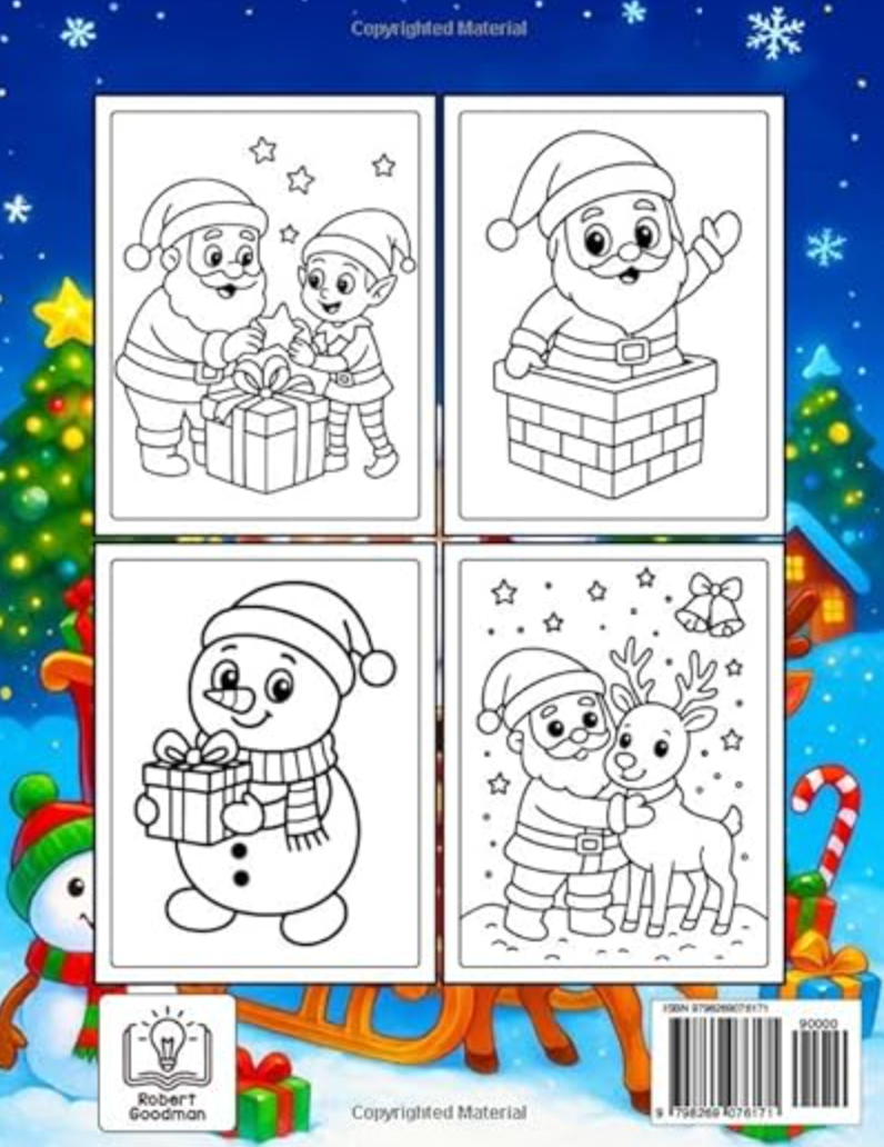 Christmas Coloring Book For Kids
