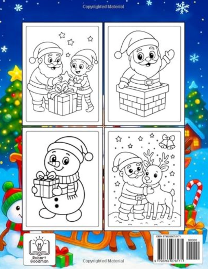 Christmas Coloring Book For Kids
