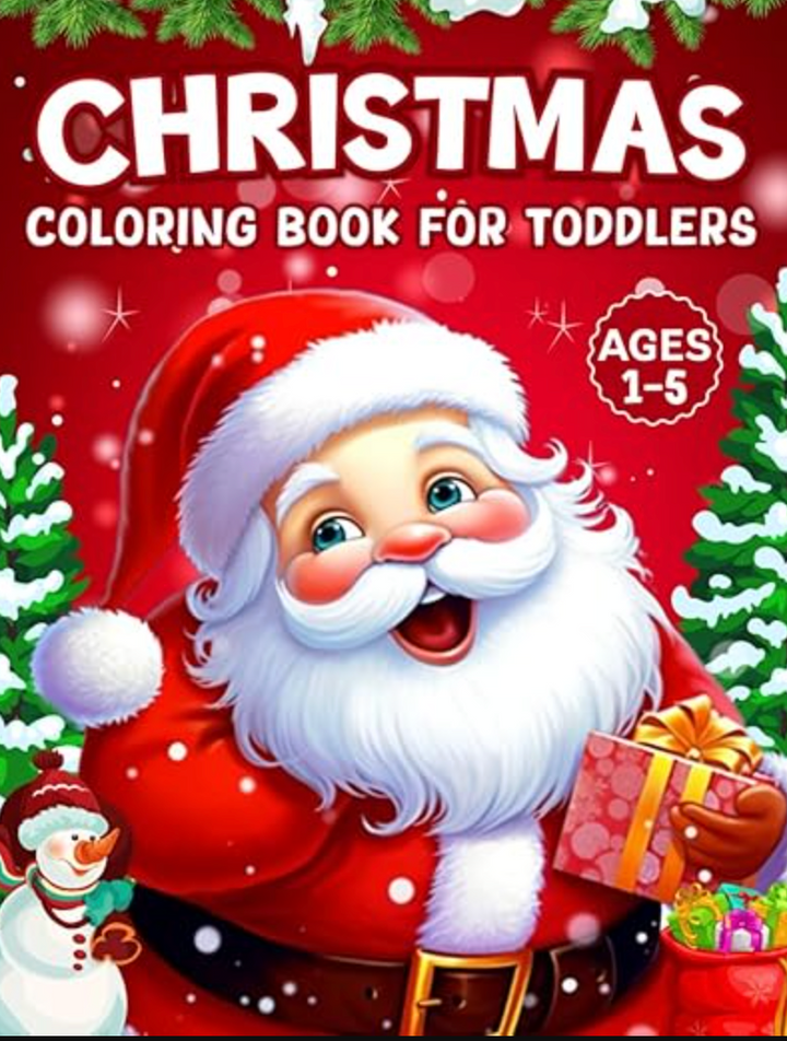 Christmas Coloring Books For Toddler