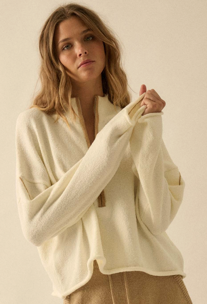 Greer - Half Zip Sweater