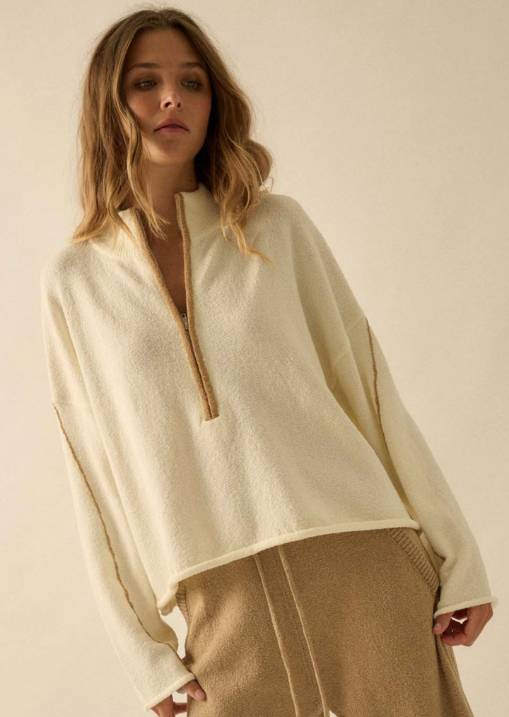 Greer - Half Zip Sweater