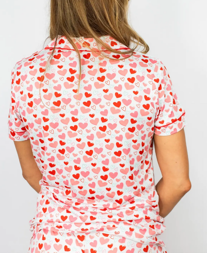 All You Need Is Love Pajama Short Set