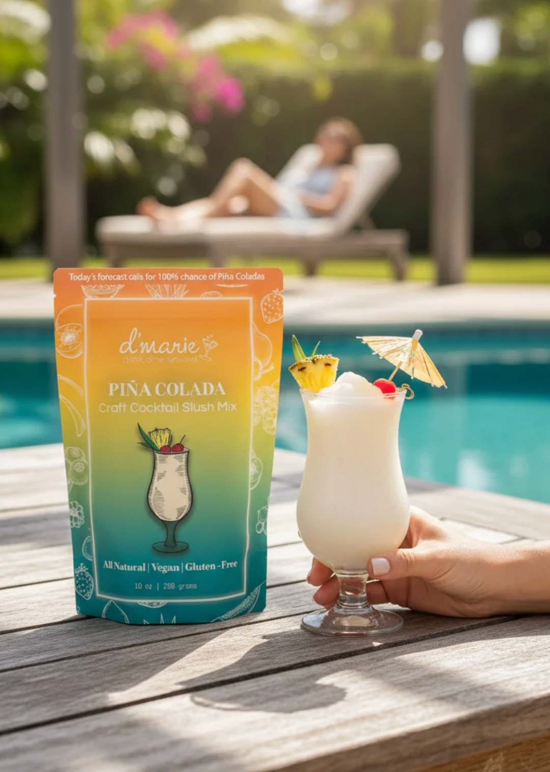 d'Marie - Pina Colada Slush Mix