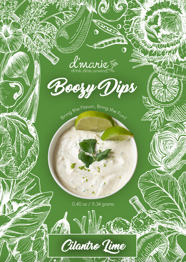 d'Marie - Boozy Dip - Cilantro Lime