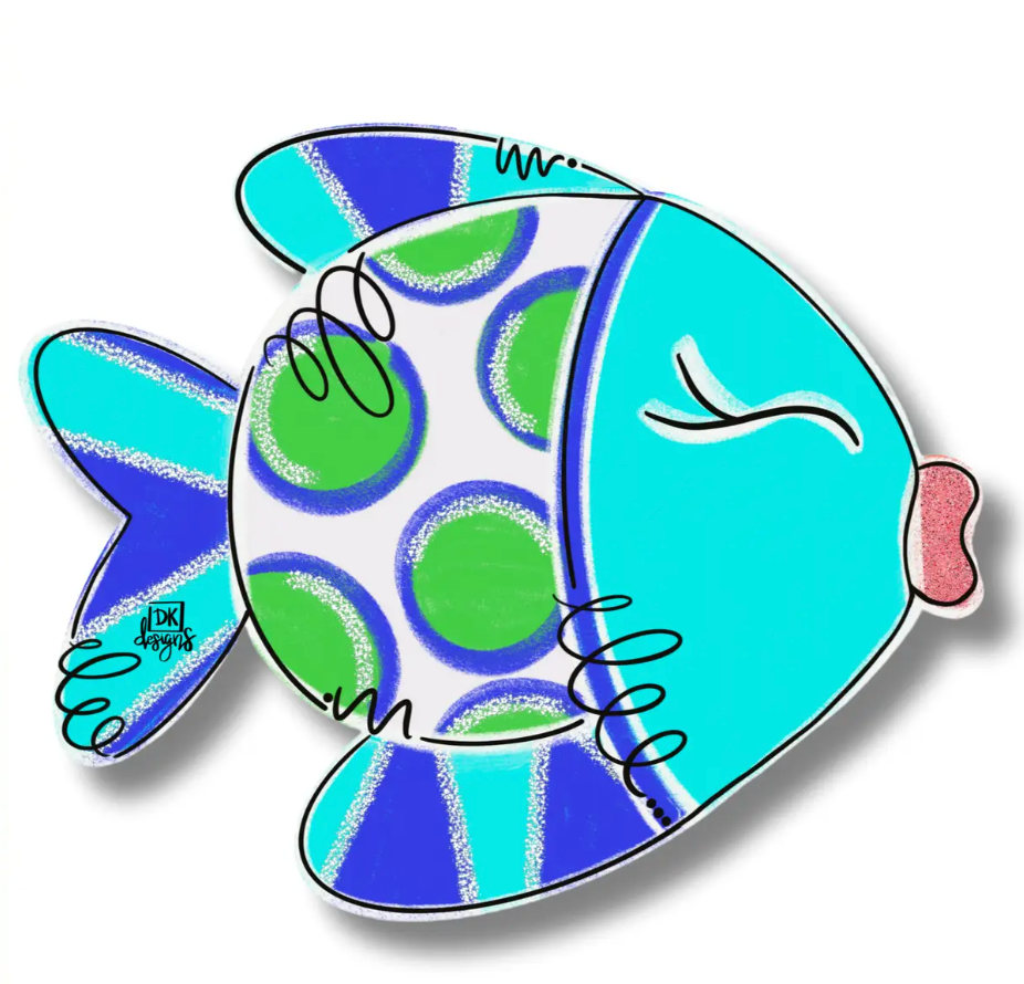 Door Hanger Attachment - Fish