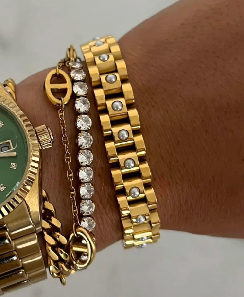CHANSUTT - Pearl Watch Band Bracelet